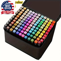 Professional Permanent Sketch Markers – Colored Dual-Head Set for Art Illustrati