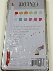 NEW Nuvo Pastel Water Color Pencils 12 6″ Highly Pigmented Blendable Vibrant