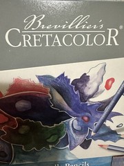 Brevilliers Cretacolor Marino Aquarelle Watercolor Pencil Set of 24, Brand New