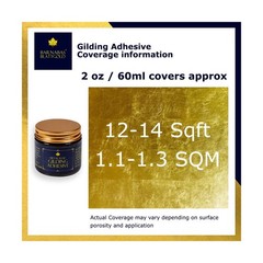 Barnabas Blattgold Gilding Adhesive and Sealer Set – Gold Leaf … USA FAST SHIP