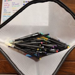 36 Arteza Real Brush Pens & 22 Crayola Markers