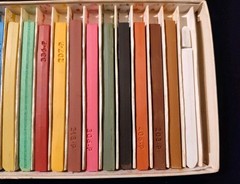 Vintage Eberhard Faber NUPASTEL Color Sticks 24 Colors Assorted No. 364