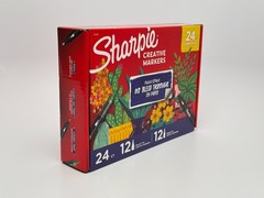 Sharpie Creative Acrylic Markers 24 Ct Combo Pack – Bullet & Brush Tip – New