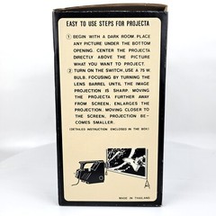 Projecta Scope PJ 768 Art Drawing Tracing Projector With Original Box-Vintage