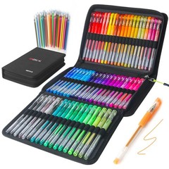 120 Pack Glitter Gel Pens Set, ZSCM 60 1 Count (Pack of 60), 60 gel pen