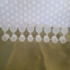 Set of 3 – 8 Cup – 3ml/0.1Oz Empty Paint Pot Pod Strips with Lids