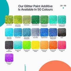 Holographic Silver Strands Glitter Paint Additive 100g (3.5oz) | Sparkle Glit…