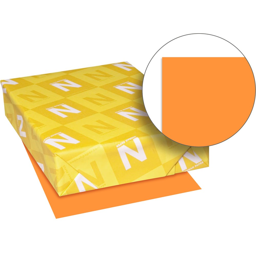 Cosmic Orange, Neenah Astrobrights Color Card Stock, 65lb Cover, 50 Sheets