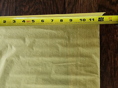 Sun-Glo Thumbnail 6 LB. Canary soft tone sketch paper 12″ x 50 yrds. Roll