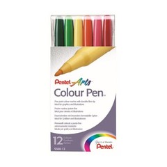 Arts Color Pen, 12-Color Set (S360-12) Set of 12