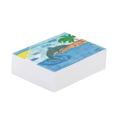 Plain Newsprint 8.5×11 Inch Ream 500 Sheets Drawing Sketching Art Supplies
