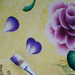 Plaid One Stroke Basic Strokes Workbook Decorative Painting Flowers #9407