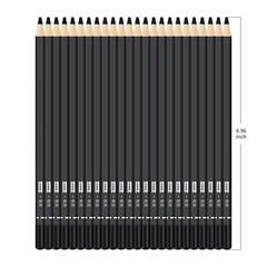 XDT Charcoal Pencils 24 PCS Set Sketch Art Drawing
