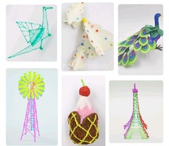 MYRIWELL ELEMENTARY EDITION CRAFT PEN Bundle With 3 Filaments NIB