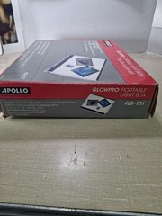 Apollo GlowPro Portable Light Box LB-101 Tilt Stand or Wall Mount 9.5″X12″