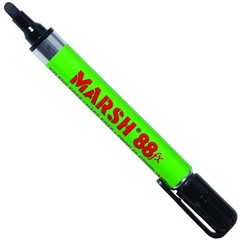 88fx Metal Paint Markers – Black, Pack of 12, Ideal for Art & Craft Projects