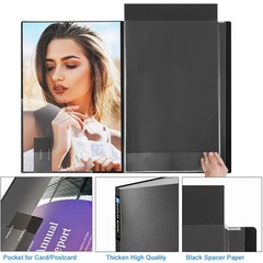 Heavy Duty Portfolio Binder 18″x24″ with 30 Clear Sleeves for Artwork