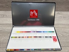 Caran d’Ache Luminance 6901 Colour Pencil Set (38pc) Pencils Excellent Condition