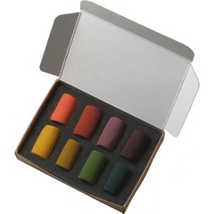 Unison Colour Artists Hand Made Soft Pastels Autumn Colour Mini Set 8pc