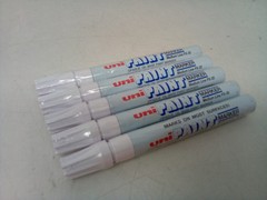 Uni-Paint PX-20 Oil-Based Paint Marker, Medium Line, Marker {Set Of 5}