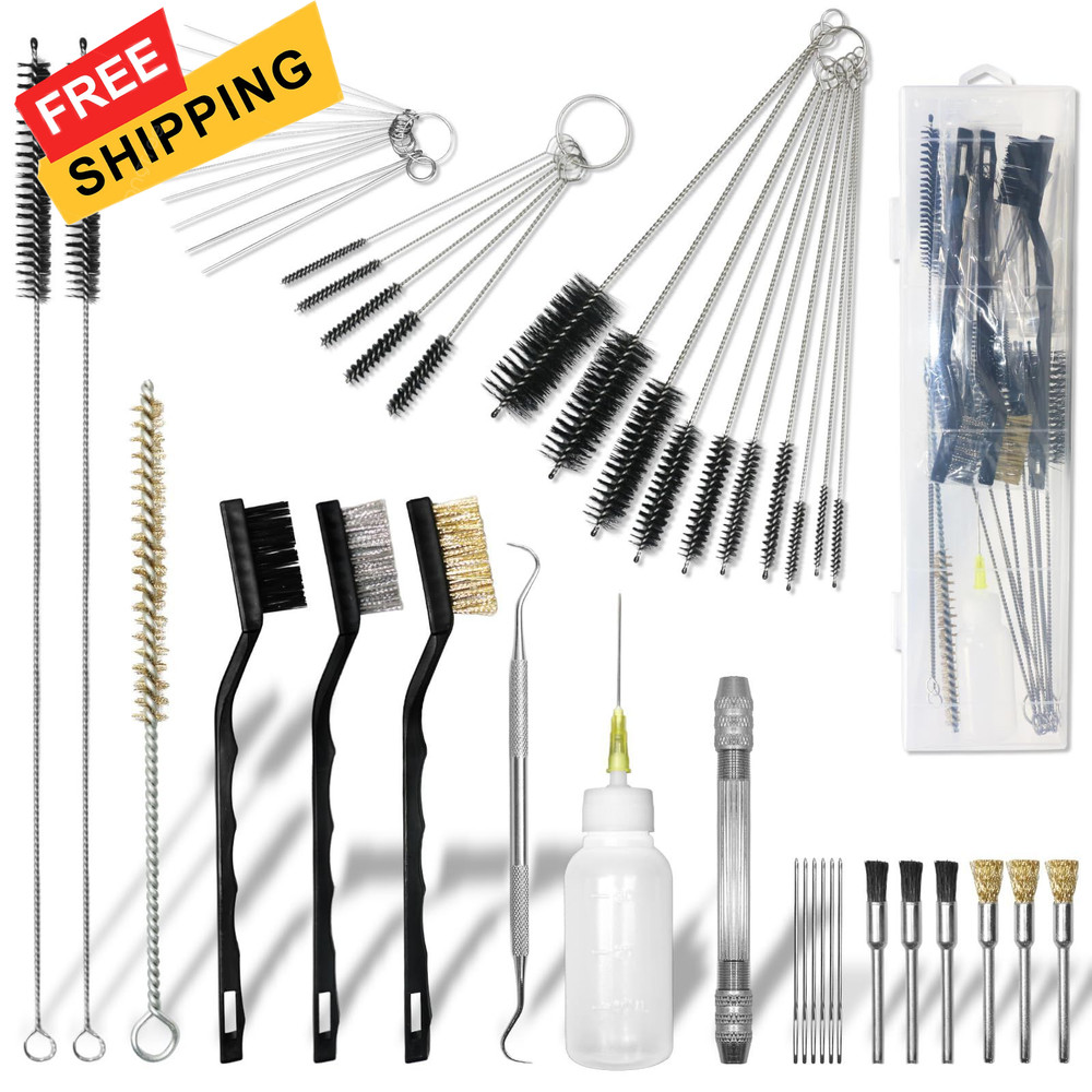 Spray Gun Cleaning Kit, Universal Paint Cleaner Brushes Set, Paint…