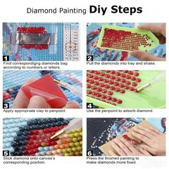 TOPCLTV Hummingbirds Diamond Art Painting Kits for Adults HS002-1