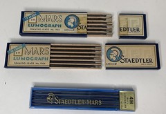 Vintage 1930s 4H Mars Lumograph Drawing Leads No 1904 12 Leads Staedtler Germany