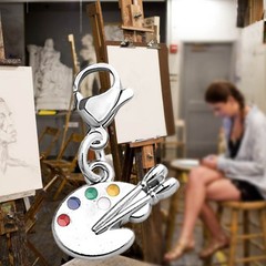 CHOORO Artist Palette Clip-on Charm Paint 18mm x 14mm,