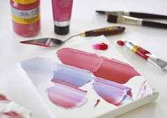 Acrylic Paint Tube Titanium White Satin 6.75oz Waterproof Fast-Drying