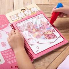 Melissa & Doug Scented Water WOW Age 3+ Reusable Water-Reveal Colouring Activity
