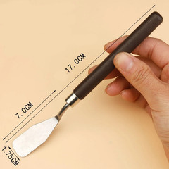 7Pcs Stainless Steel Painting Scraper Set Oil Gouache Acrylic Art Palette Knives