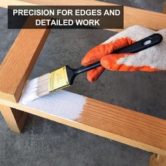 Sturdy 30-Pc Paint Brush Set: Ideal for Home Projects with Comfortable Grip