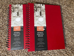 master’s touch spiral sketch book 11×8.5in 80sheet 130gm 2pack