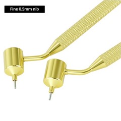 2 Pack Detailing Fine Painting Pen 0.5mm Precision Fluid Writer Paint Applicator