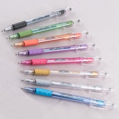 Pentel Sparkle Pop Gel Pens Iridescent Ink Color Changing Writing Instrument