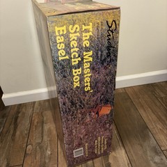 Studio The Masters Sketch Box Easel NIB Model 13215 NOS Artist On The Go Or Home
