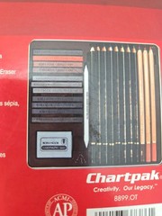 KOH-I-NOOR Hardtmuth Gioconda Art-Set 8899 Drawing/Sketching/Toning Set ~ Used
