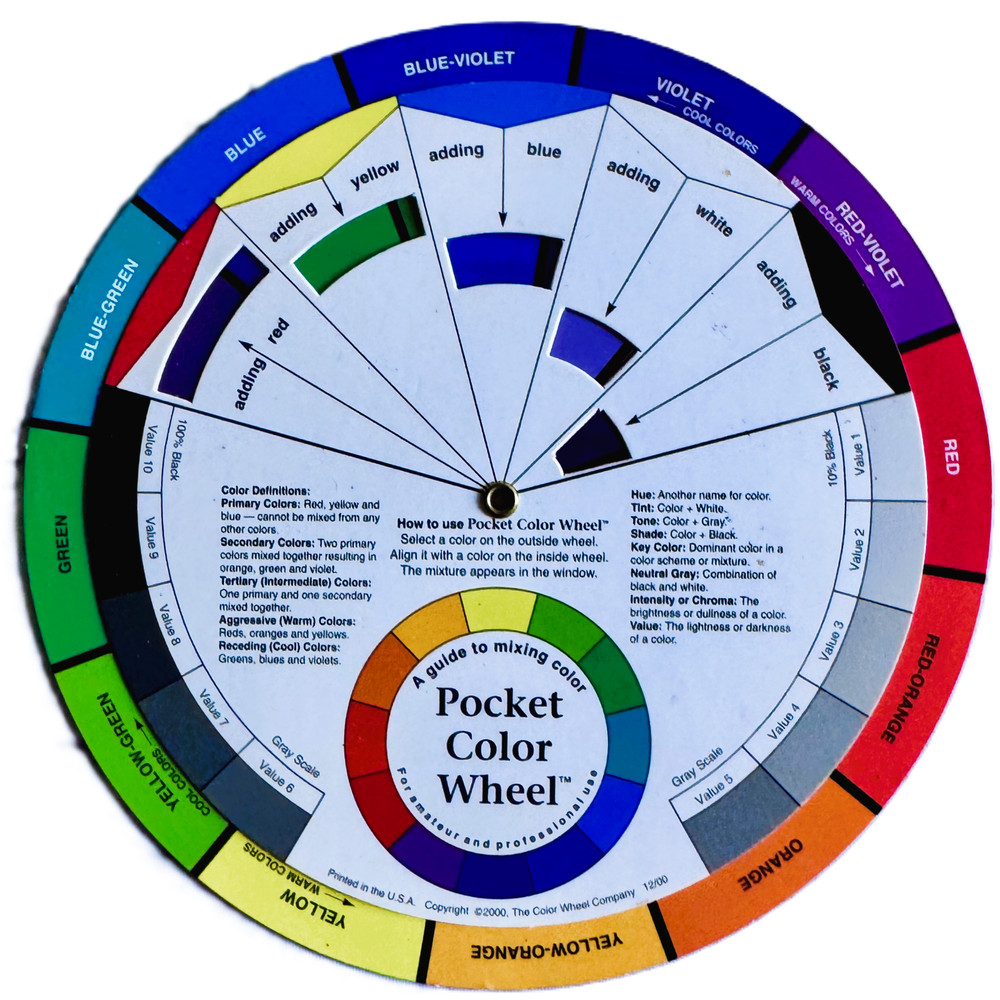 Pocket Color Wheel for Artists (The Color Wheel Company)