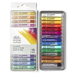 Professionals, Set of 15 1 Count (Pack of 1) Oil Pastel
