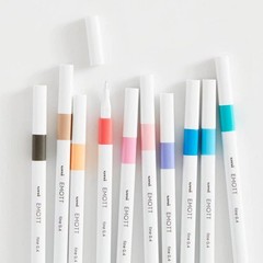 Fineliner Pen Set Uni EMOTT 2 10 Colors Art Writing Drawing Sketching Tool