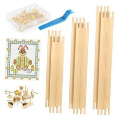 3 Sets Needlepoint Stretcher Bars for Needlework with 40 Tacks, 3 20/30/40cm*4