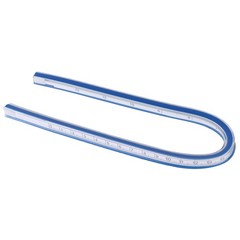 Flexibles Kurvenlineal Zeichenwerkzeug Kunststoff Vinyl 30cm FaO RZS JsJOUSAt1