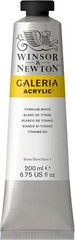 Acrylic Paint Tube Titanium White Satin 6.75oz Waterproof Fast-Drying
