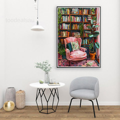 Pink Room Paint by Number for Adults Beginners, Frameless, MT22493-US