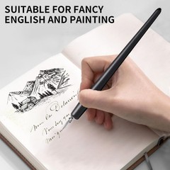 FEATTY Dip Pen for Drawing with ink – Antique Wooden Calligraphy Kits for beg…