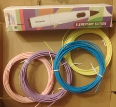 Bundle MYRIWELL Elementary Edition 3D Printing Pen Craft with 4 Filaments NIB
