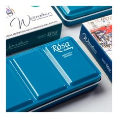 Watercolor Paint Set Metal Case Professional set URBAN SKETCHING ROSA Gallery 12