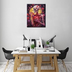 Tucocoo 16''x20''(Frameless), Paint by number-Skeleton 01