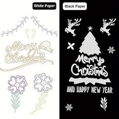 12 Glitter Pens Outline Marker Pens, Arts and Crafts for Kids Stocking Fillers