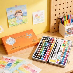 Unbranded Watercolor Portable Sketching Gouache Paint Set Art Supplies